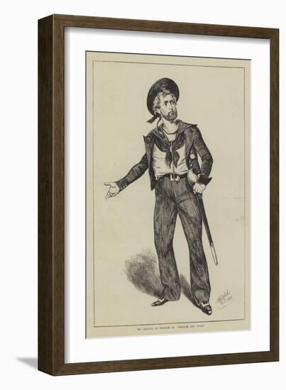 Mr Kendal as William in William and Susan-null-Framed Giclee Print