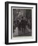 Mr Kruger at Marseilles, the Arrival at the Hotel Noailles-Frank Craig-Framed Giclee Print