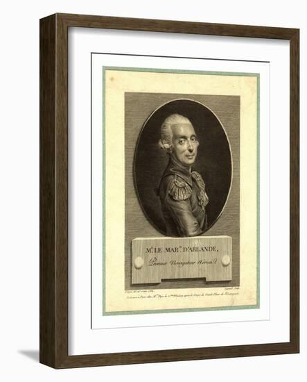 Mr. Le Maris. D'Arlande-Andre Pujos-Framed Giclee Print