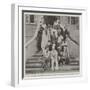 Mr Llewellyn and Senegambian Chiefs on the Steps of Government House-null-Framed Giclee Print