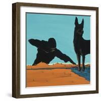 Mr. Logan's Serach for Shadow, 1999-Marjorie Weiss-Framed Giclee Print