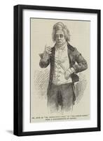 Mr Love as Mr Tranquilius Calm, in The London Season-null-Framed Giclee Print