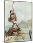 Mr Lovejoy's Holiday Trip to the Highlands Salmon Trout Fishing, from a Series of Eight-Ernest Henry Griset-Mounted Giclee Print