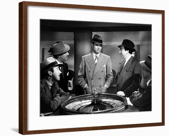 Mr. Lucky, Cary Grant, Alan Carney, 1943-null-Framed Photo