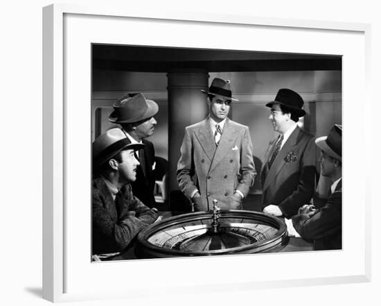 Mr. Lucky, Cary Grant, Alan Carney, 1943-null-Framed Photo