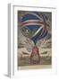 Mr. Lunardi's New Balloon-null-Framed Giclee Print