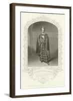 Mr M'Kean Buchanan as Macbeth, Act III, Scene I-null-Framed Giclee Print