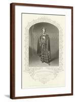 Mr M'Kean Buchanan as Macbeth, Act III, Scene I-null-Framed Giclee Print