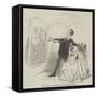 Mr Macready, as Hamlet, at the Princess' Theatre-null-Framed Stretched Canvas