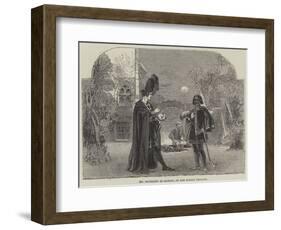 Mr Macready as Hamlet, at the Surrey Theatre-null-Framed Giclee Print