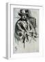 Mr Mann, 1860-James Abbott McNeill Whistler-Framed Giclee Print