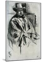 Mr Mann, 1860-James Abbott McNeill Whistler-Mounted Giclee Print