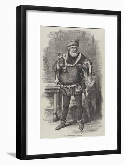 Mr Mark Lemon as Falstaff-null-Framed Giclee Print