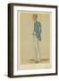 Mr Markham Spofforth, the Demon Bowler, 13 July 1878, Vanity Fair Cartoon-Sir Leslie Ward-Framed Giclee Print