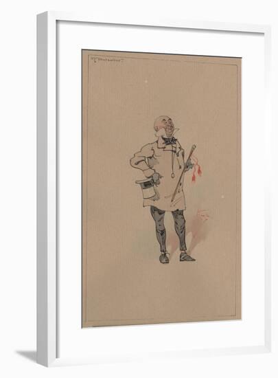 Mr Micawber, C.1920s-Joseph Clayton Clarke-Framed Giclee Print