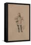 Mr Micawber, C.1920s-Joseph Clayton Clarke-Framed Stretched Canvas