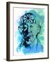 Mr. Miyagi Watercolor-Jack Hunter-Framed Art Print