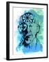 Mr. Miyagi Watercolor-Jack Hunter-Framed Art Print