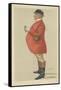 Mr Mordaunt Fenwick-Bisset-Sir Leslie Ward-Framed Stretched Canvas