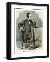 Mr Morphy, the Celebrated Chessplayer, 19th Century-null-Framed Giclee Print