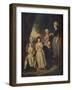 Mr. & Mrs. Burke of Carshalton, c18th century, (1917)-Johan Zoffany-Framed Giclee Print