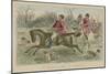 Mr Muffington on "Placid Joe" Late Pull Devil-John Leech-Mounted Giclee Print