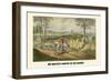 Mr. Muster's Hunted by His Hounds-Henry Thomas Alken-Framed Art Print