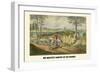 Mr. Muster's Hunted by His Hounds-Henry Thomas Alken-Framed Art Print