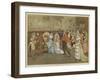 Mr Oakball's Winter in Florence-Randolph Caldecott-Framed Giclee Print