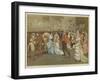 Mr Oakball's Winter in Florence-Randolph Caldecott-Framed Giclee Print