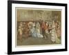 Mr Oakball's Winter in Florence-Randolph Caldecott-Framed Giclee Print