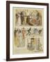 Mr Oakball's Winter in Florence-Randolph Caldecott-Framed Giclee Print