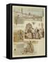 Mr Oakball's Winter in Florence-Randolph Caldecott-Framed Stretched Canvas