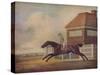 'Mr. Ogilvy's Bay Racehorse Trentham at Newmarket with Jockey up', 1771-George Stubbs-Stretched Canvas