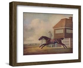 'Mr. Ogilvy's Bay Racehorse Trentham at Newmarket with Jockey up', 1771-George Stubbs-Framed Giclee Print