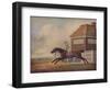 'Mr. Ogilvy's Bay Racehorse Trentham at Newmarket with Jockey up', 1771-George Stubbs-Framed Giclee Print