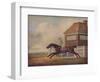 'Mr. Ogilvy's Bay Racehorse Trentham at Newmarket with Jockey up', 1771-George Stubbs-Framed Giclee Print