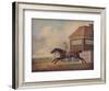'Mr. Ogilvy's Bay Racehorse Trentham at Newmarket with Jockey up', 1771-George Stubbs-Framed Giclee Print