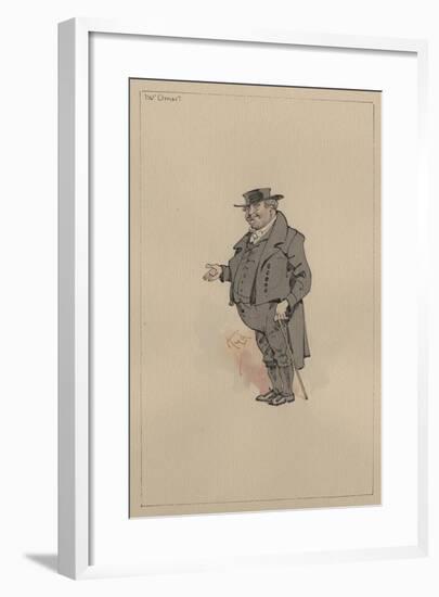 Mr Omar, C.1920s-Joseph Clayton Clarke-Framed Giclee Print