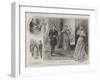 Mr Oscar Wilde's New Play, An Ideal Husband, at the Haymarket Theatre-null-Framed Giclee Print