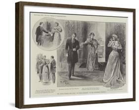 Mr Oscar Wilde's New Play, An Ideal Husband, at the Haymarket Theatre-null-Framed Giclee Print