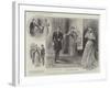 Mr Oscar Wilde's New Play, An Ideal Husband, at the Haymarket Theatre-null-Framed Giclee Print