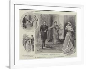 Mr Oscar Wilde's New Play, An Ideal Husband, at the Haymarket Theatre-null-Framed Giclee Print