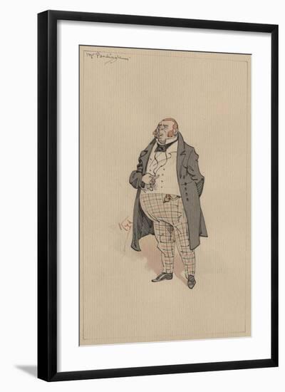 Mr Pardiggle, C.1920s-Joseph Clayton Clarke-Framed Giclee Print