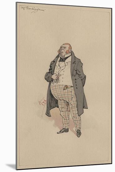 Mr Pardiggle, C.1920s-Joseph Clayton Clarke-Mounted Giclee Print