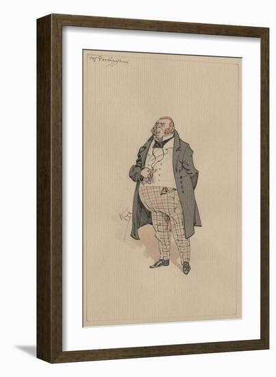 Mr Pardiggle, C.1920s-Joseph Clayton Clarke-Framed Giclee Print