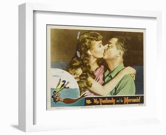 Mr. Peabody and the Mermaid, 1948-null-Framed Art Print