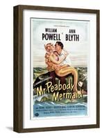 Mr. Peabody and the Mermaid-null-Framed Photo