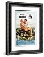 Mr. Peabody and the Mermaid-null-Framed Photo