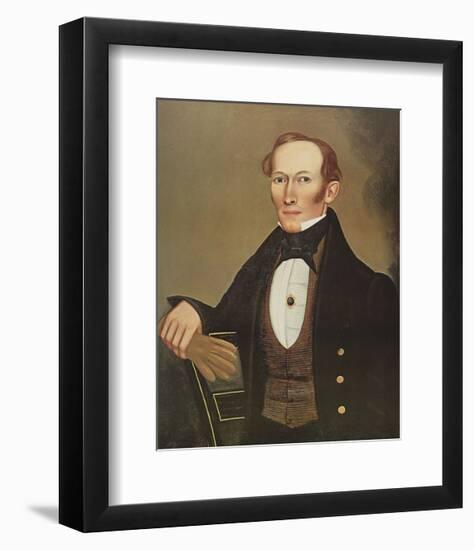 Mr. Pearce-Erastus Salisbury Field-Framed Art Print